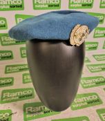 150x British Forces berets - mixed types - mixed sizes