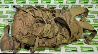 50x British Army MTP 90 Litre GU Bergen rucksacks