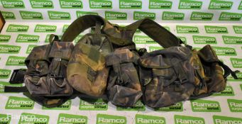 Various types of ex-military DPM accessories - 143kg – may require repair / be incomplete