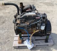 Cummins 5.9 6BT diesel inline 6 cylinder engine - W 630 x D 1050 x H 1140mm
