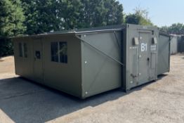 20ft Mobile accommodation unit - full details in the description
