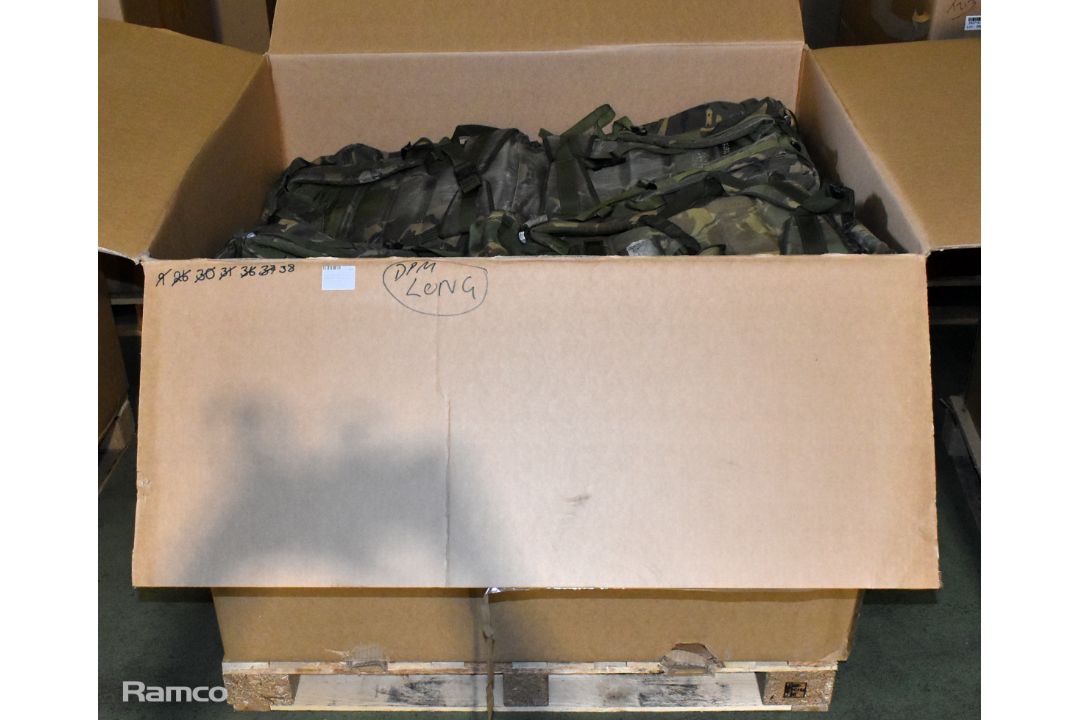 38x British Army DPM long convoluted rucksacks - Image 11 of 12