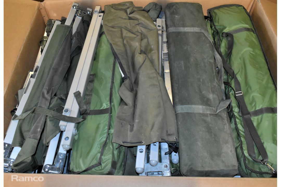 39x British Forces folding cots - may be incomplete or require repair - Image 6 of 6