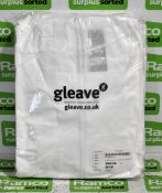 79x Disposable white coveralls - mixed sizes
