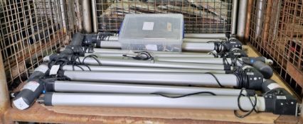 11x Gimson Robotics - GLA750-HS 24V DC high speed low-noise linear actuator