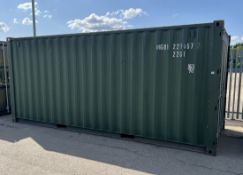 Shipping and storage container - L 20ft x W 8ft x H 8.5ft