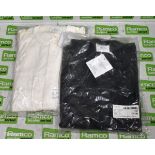 24x British Forces coveralls - Blue & 36x British Forces coveralls - White - mixed sizes