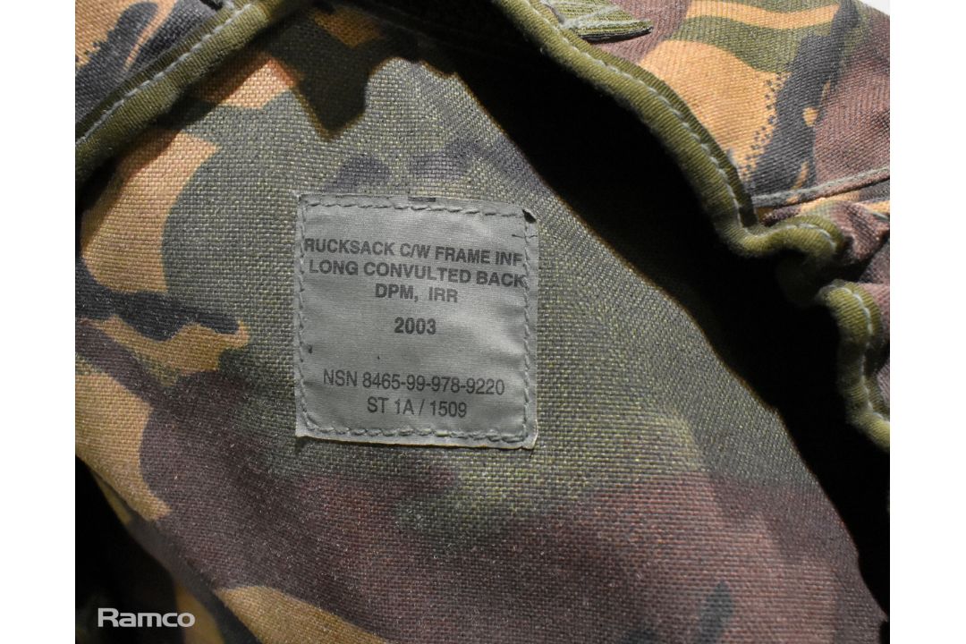 38x British Army DPM long convoluted rucksacks - Image 5 of 12