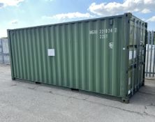 Shipping and storage container - L 20ft x W 8ft x H 8.5ft