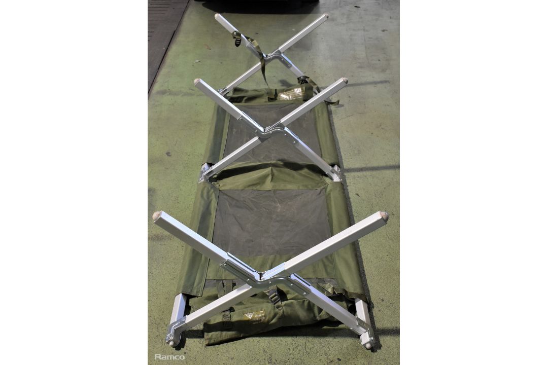 39x British Forces folding cots - may be incomplete or require repair - Image 2 of 6