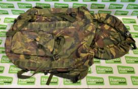 25x British Army DPM short convoluted rucksacks