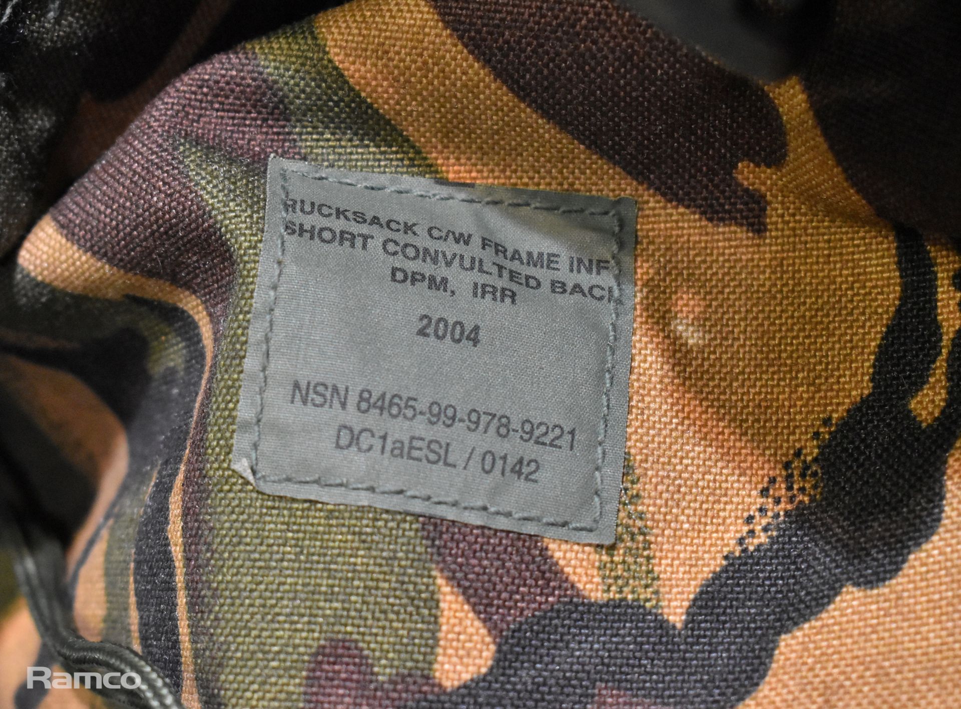 45x British Army DPM short convoluted rucksacks - Image 3 of 10