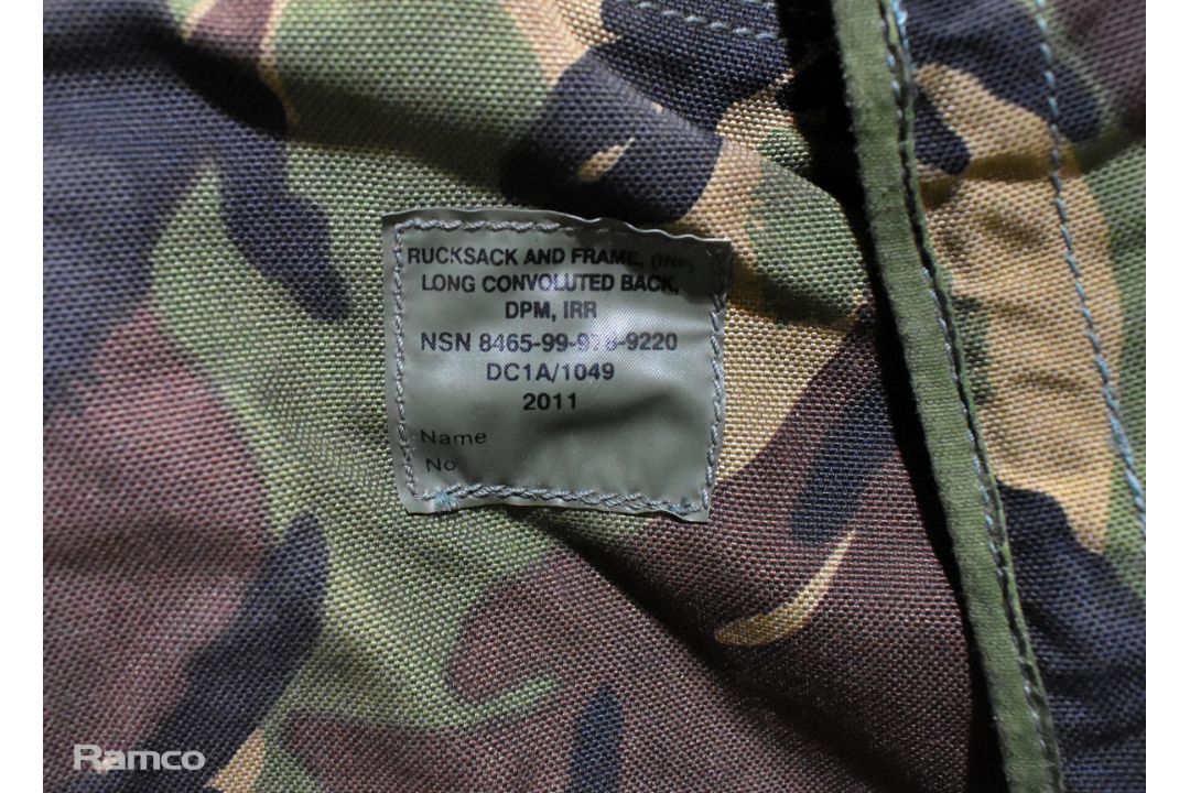 38x British Army DPM long convoluted rucksacks - Image 9 of 12