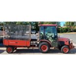 Kubota B2530 1123cc compact tractor with Kubota trailer - full details in description