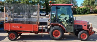 Kubota B2530 1123cc compact tractor with Kubota trailer - full details in description