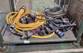 Fire and rescue equipment - high pressure hose, stirrup pumps with hose and fire hose nozzles