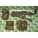 Various types of ex-military MTP accessories - 193kg – may require repair or be as spares