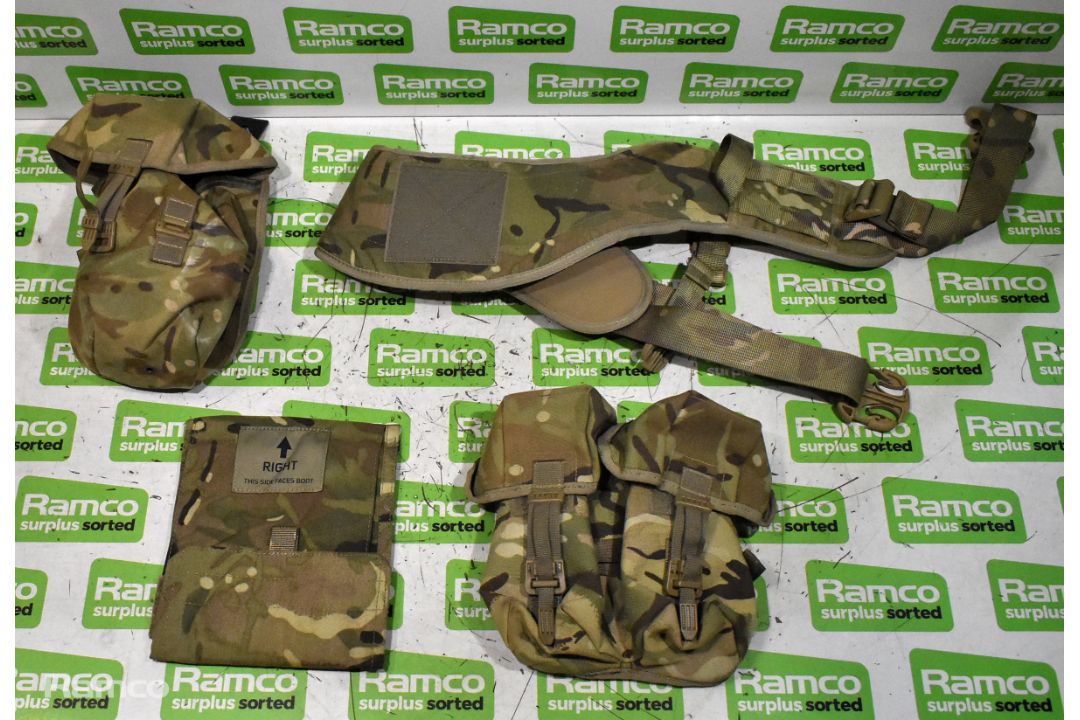 Various types of ex-military MTP accessories - 193kg – may require repair or be as spares - Image 1 of 11
