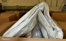 5x Tarpaulin roof panels 12 x12