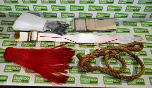 Various types of ex-military hardware and accessories - 145kg – may require repair / be incomplete