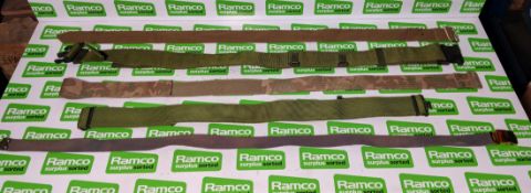 236x British Forces belts - various types and sizes