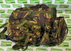20x British Army DPM 30 litre patrol packs & 30x British Army 30 litre rucksacks - black