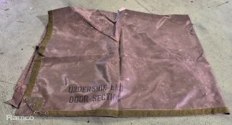 9x Ground sheets - porch