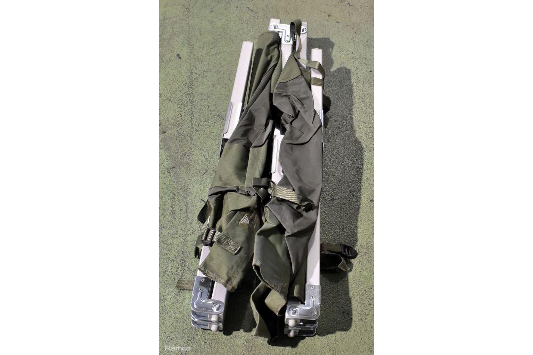 39x British Forces folding cots - may be incomplete or require repair - Image 3 of 6