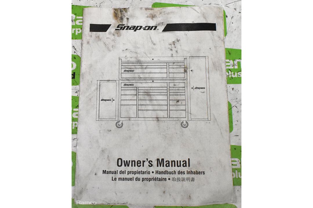 Snap-On Storm Limited Edition roll cab top chest combo tool box - full details in the description - Image 15 of 21