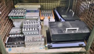 Audio components - audio mixing consoles, power banks, sound proofing accessories