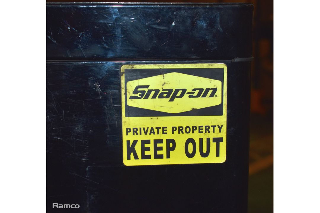 Snap-On Storm Limited Edition roll cab top chest combo tool box - full details in the description - Image 14 of 21