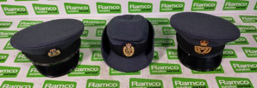 50x British Forces caps - various divisions - mixed sizes