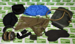 Various types of ex-military hardware and accessories - 157kg – may require repair / be incomplete