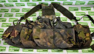 Various types of ex-military DPM accessories - 165kg – may require repair / be incomplete