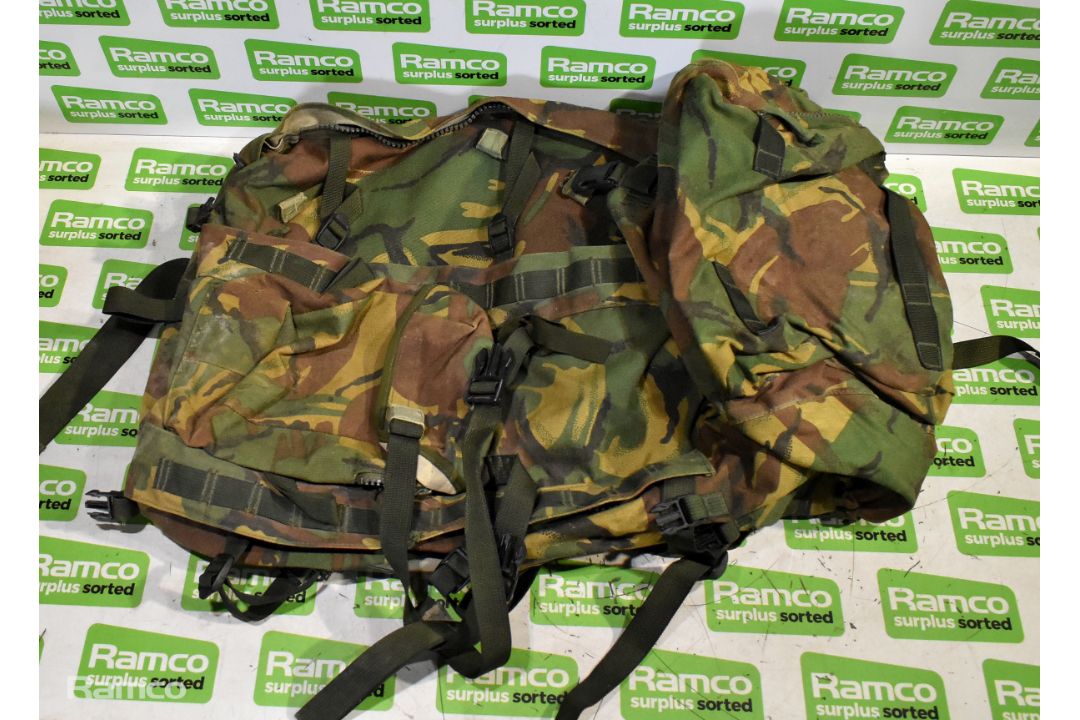 38x British Army DPM long convoluted rucksacks - Image 1 of 12