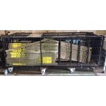 LOBO Systems tower scaffold set with LOBO Tower Store transportation storage cage