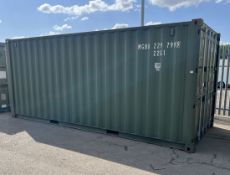 Shipping and storage container - L 20ft x W 8ft x H 8.5ft