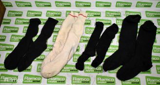 Various mixed socks - various sizes - paired & unpaired - unknown quantity - 193kg