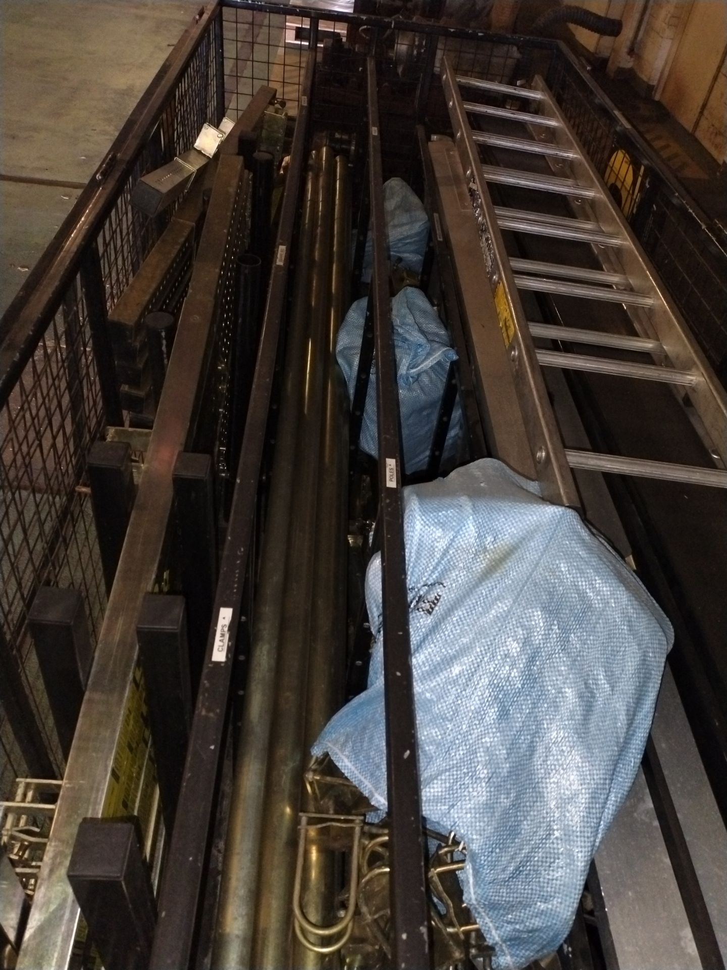 LOBO Systems tower scaffold set with LOBO Tower Store transportation storage cage - Image 5 of 11