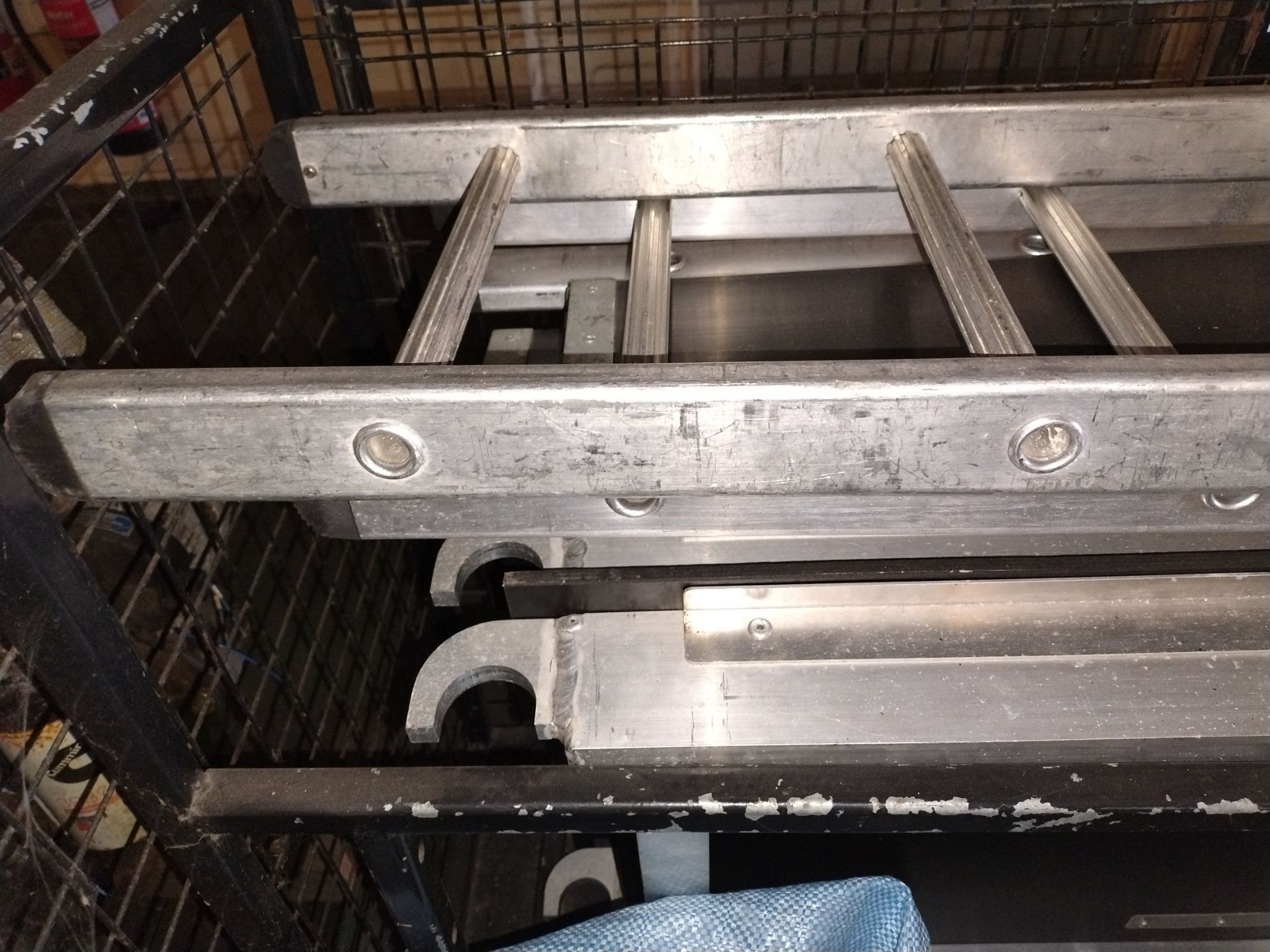 LOBO Systems tower scaffold set with LOBO Tower Store transportation storage cage - Image 7 of 11