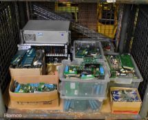 Circuit boards and frames - mixed functions and controls