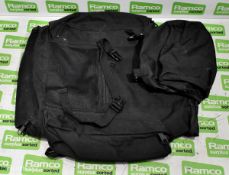65x British Army Field Pack rucksacks - Black