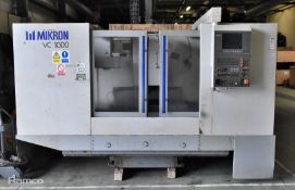 Mikron VC 1000 milling machine - 400V/50Hz - full details in the description