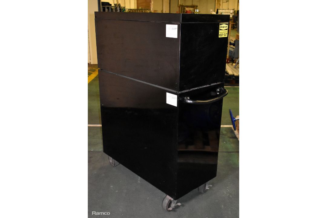 Snap-On Storm Limited Edition roll cab top chest combo tool box - full details in the description - Image 13 of 21