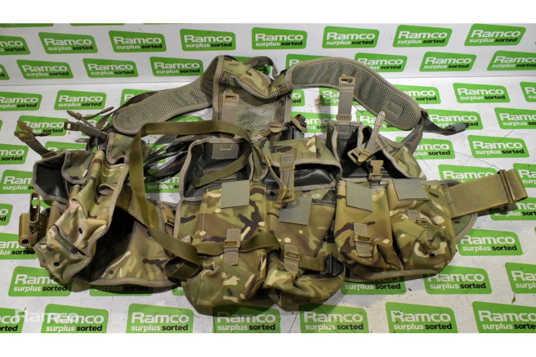 Various types of ex-military MTP accessories - 213kg – may require repair or be as spares - Image 1 of 16