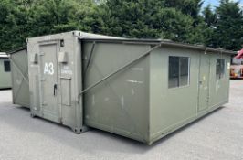 20ft Mobile accommodation unit - full details in the description