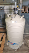 Cryoproducts vacuum insulated cryogenic vessel 100 ltr - W 580 x D 580 x H 1220mm