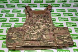 16x British Army MTP body vests - mixed sizes - no filler
