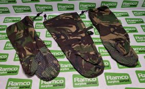 214x British Army DPM extreme cold weather outer mittens - Unpaired - mixed sizes