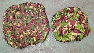 23x British Army DPM rucksack covers - mixed sizes